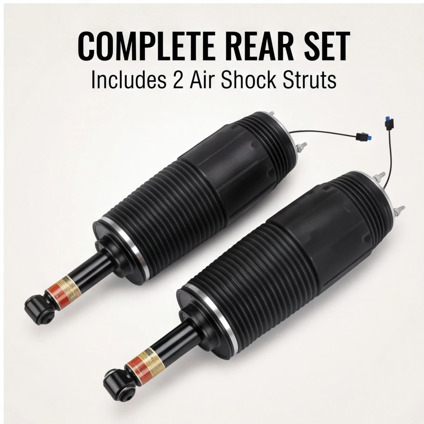 Pair Rear Air Shock Struts Magnetic For Cadillac Escalade GMC Tahoe Yukon 84932267, 84940628, 85521599, 85619252
Pair Rear Air Shock Struts Magnetic For Cadillac Escalade GMC Tahoe Yukon 84932267, 84940628, 85521599, 85619252