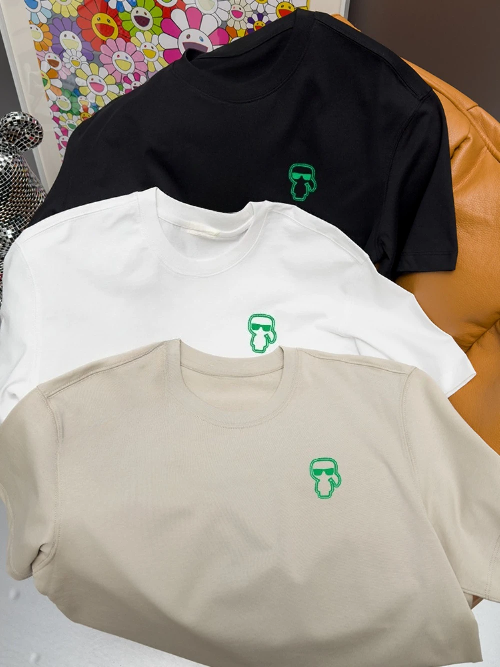 Tide Brand 2025 Summer New Short-sleeved T-shirt Pure Cotton High-end Classic Pattern Unisex Leisure Vacation Harajuku Sleepwear
Tide Brand 2025 Summer New Short-sleeved T-shirt Pure Cotton High-end Classic Pattern Unisex Leisure Vacation Harajuku Sleepwear