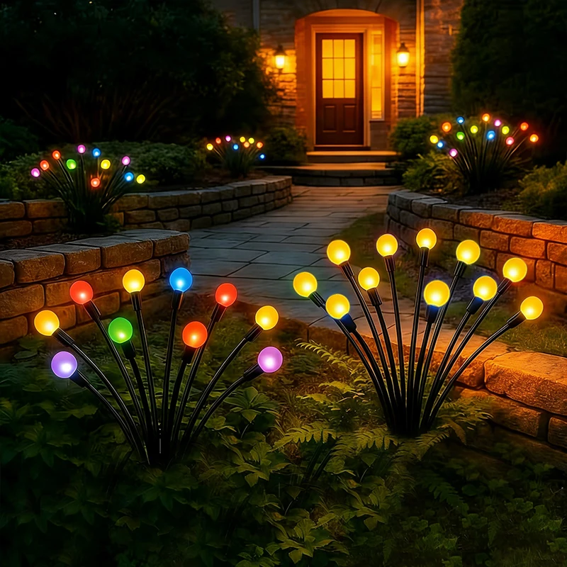 Solar Firefly Swaying Lights Waterproof Garden Decor for Outdoor Yard Patio Pathway Lawn Decoration
Solar Firefly Swaying Lights Waterproof Garden Decor for Outdoor Yard Patio Pathway Lawn Decoration