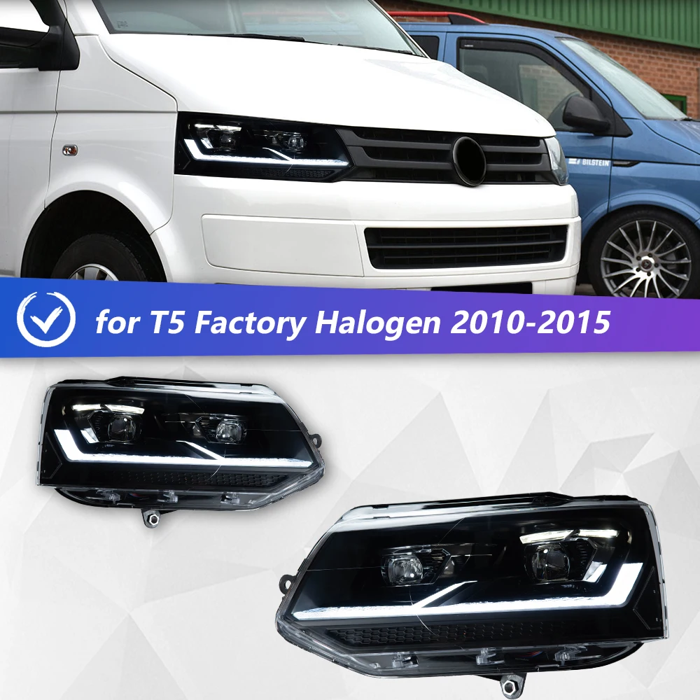 AKD Car Styling Headlights for Multivan T5 Headlights 2010-2015 LED Headlight DRL Head Lamp Led Projector Automotive Accessories
AKD Car Styling Headlights for Multivan T5 Headlights 2010-2015 LED Headlight DRL Head Lamp Led Projector Automotive Accessories