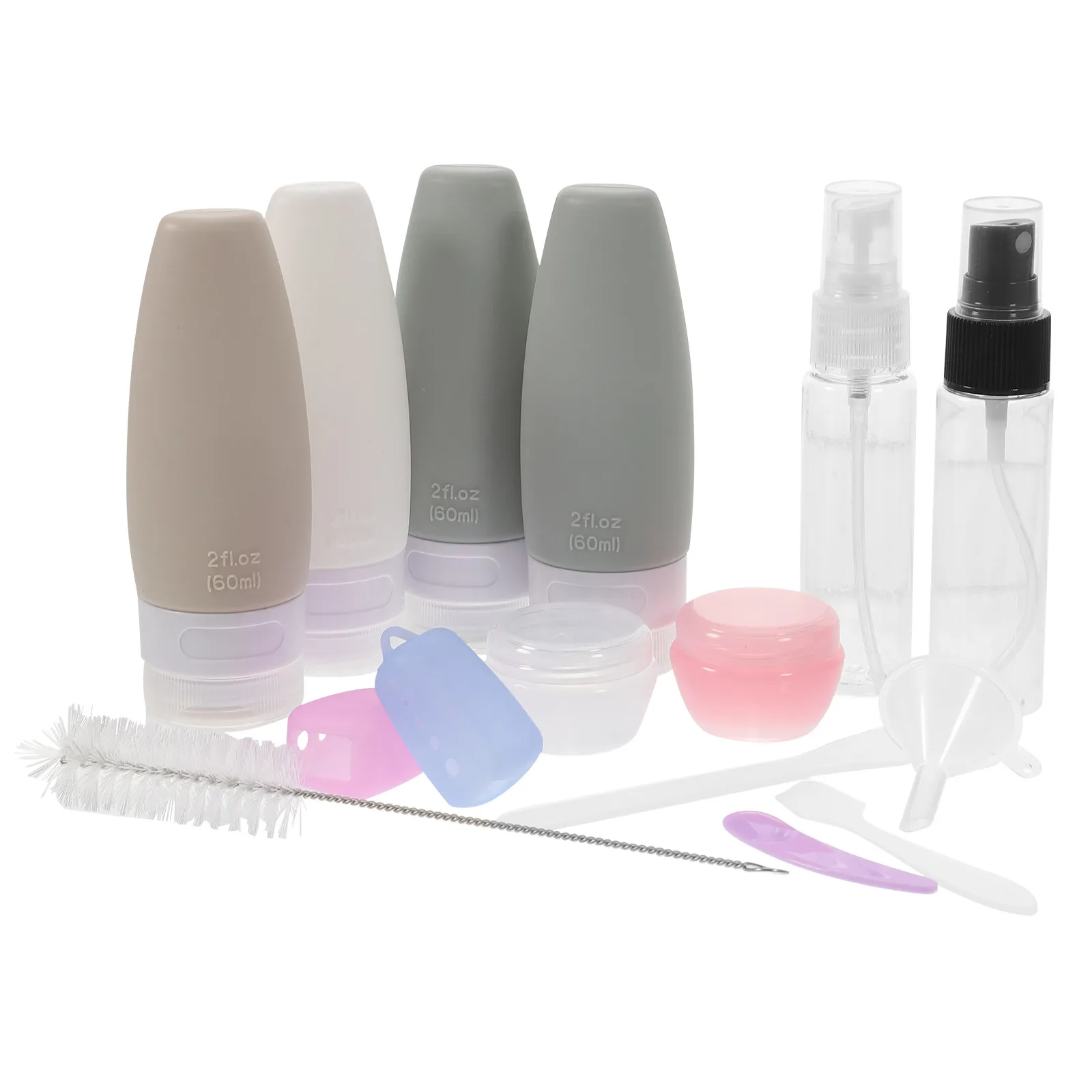 1 Set Empty Jars Refillable Travel Size Toiletry Bottles Lotion Cream Body Butter Storage Portable Silicone Container
1 Set Empty Jars Refillable Travel Size Toiletry Bottles Lotion Cream Body Butter Storage Portable Silicone Container