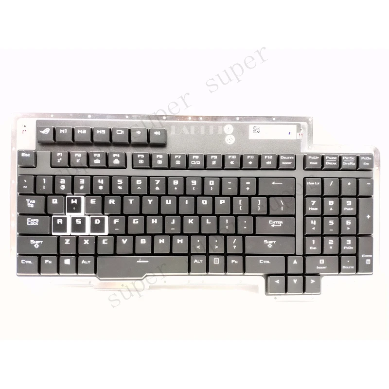 SSS+ US Colorful Backlit Mechanical Keyboard for Asus ROG GX800 GX800V GX800VH
SSS+ US Colorful Backlit Mechanical Keyboard for Asus ROG GX800 GX800V GX800VH
