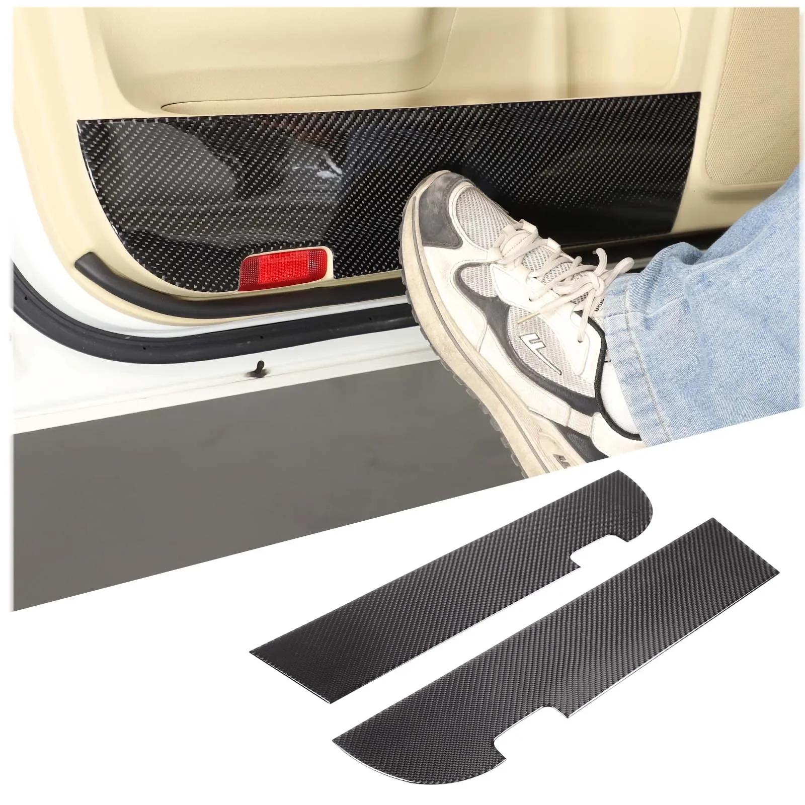 For Toyota Land Cruiser Prado FJ150 150 2010-2017Soft Carbon Fiber Car Front Door Anti-Kick Panels Sticker Car Accessories
For Toyota Land Cruiser Prado FJ150 150 2010-2017Soft Carbon Fiber Car Front Door Anti-Kick Panels Sticker Car Accessories