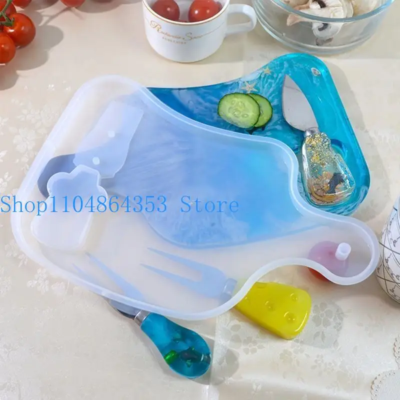 652F Creative Casting Mold Resin Paddle Mold Knife Fork Flat Shovel Silicone Molds for DIY Handcraft Beginners Home Decor
652F Creative Casting Mold Resin Paddle Mold Knife Fork Flat Shovel Silicone Molds for DIY Handcraft Beginners Home Decor