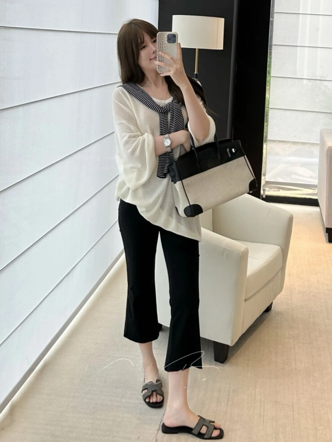 Summer High Frequency Wear Linen Loose Large T-Shirt Hat Shawl 7-Point Pants Three-Piece Set Women's Fashion Casual Outfit
Summer High Frequency Wear Linen Loose Large T-Shirt Hat Shawl 7-Point Pants Three-Piece Set Women's Fashion Casual Outfit