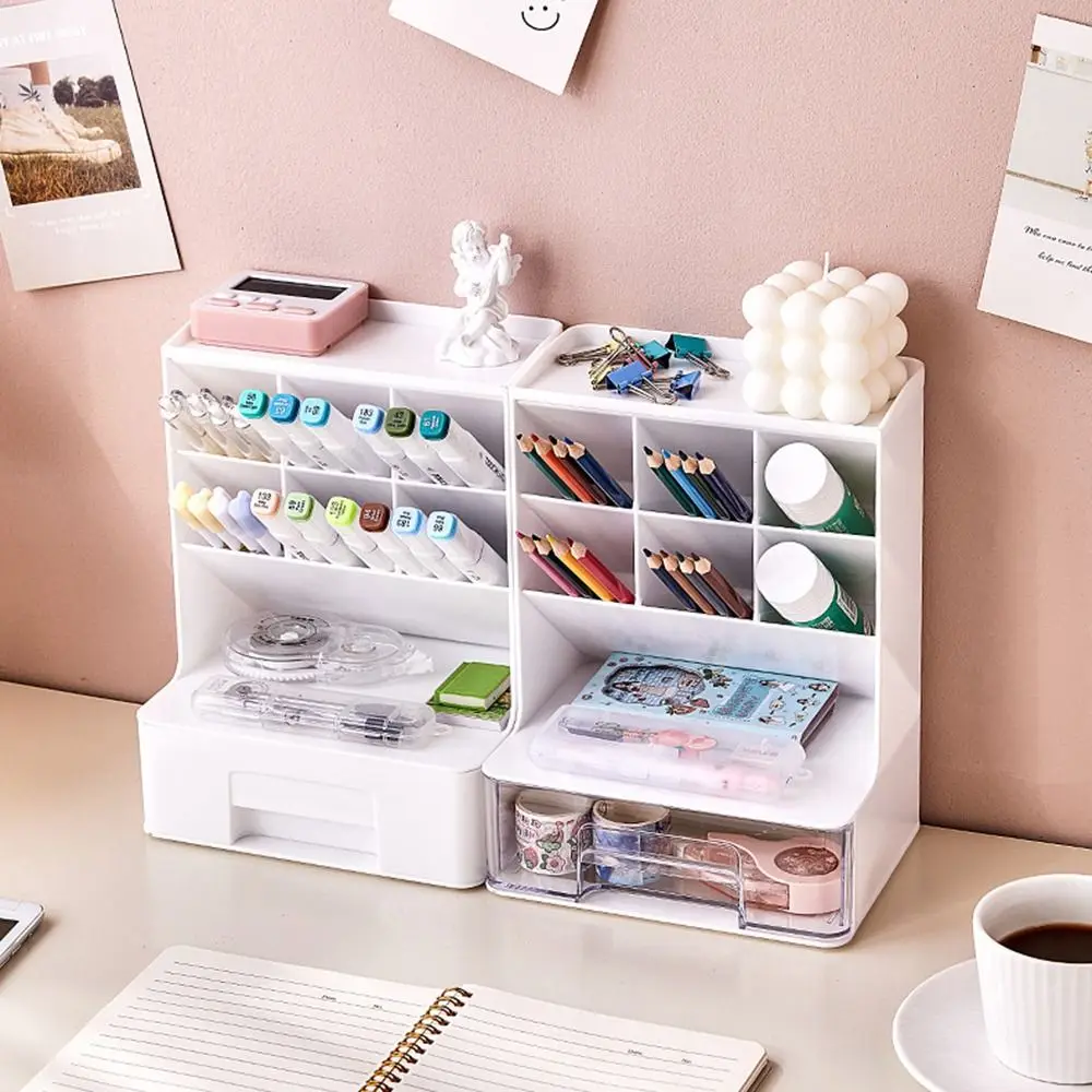 6-Grid Desktop Storage Drawers Oblique Insertion Solid Color Cosmetics Storage Box Space-saving Drawer Oblique Pen Holder Home
6-Grid Desktop Storage Drawers Oblique Insertion Solid Color Cosmetics Storage Box Space-saving Drawer Oblique Pen Holder Home