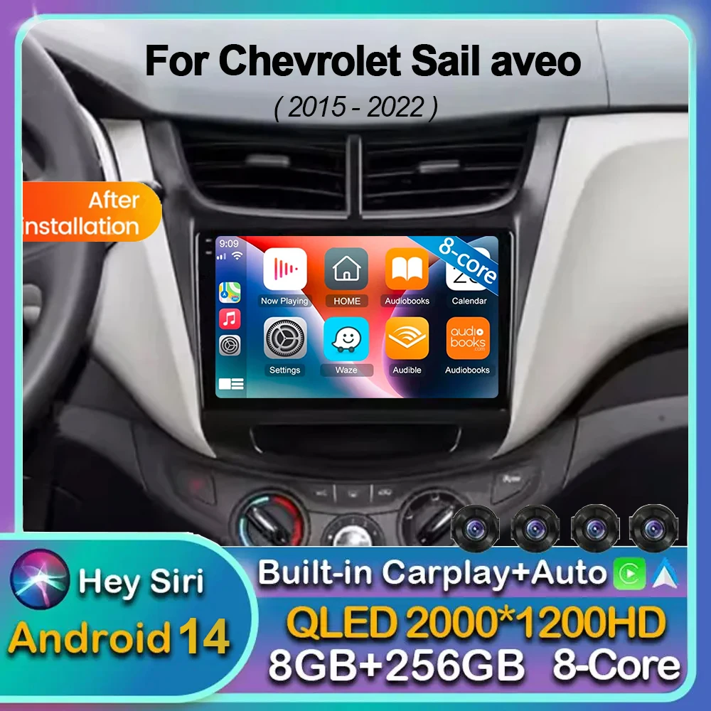 Автомагнитола 2 din на Android 13, мультимедийный видеоплеер с сеткой 4G для Chevrolet Sail aveo 2015, 2016, 2017, 2018, 2019, 2020, carplay
Автомагнитола 2 din на Android 13, мультимедийный видеоплеер с сеткой 4G для Chevrolet Sail aveo 2015, 2016, 2017, 2018, 2019, 2020, carplay
