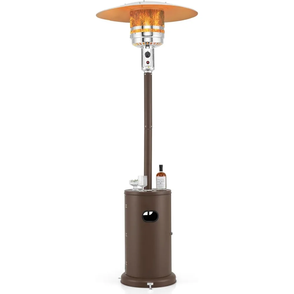 Propane Outdoor Heater, Patio Heater with Strengthened Stainless Steel Burner, Tip-Over, Flame-Out Protectio
Propane Outdoor Heater, Patio Heater with Strengthened Stainless Steel Burner, Tip-Over, Flame-Out Protectio