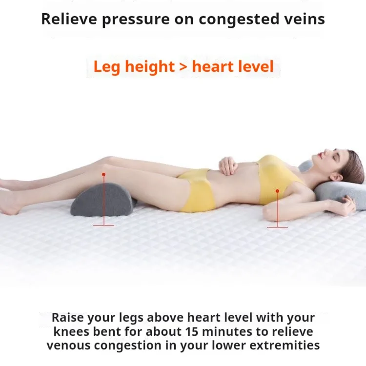 Knee Pillow for Back Pain Provides Relief and Support for Sleeping on Side Stomach or Back Memory Foam Leg Pillow
Knee Pillow for Back Pain Provides Relief and Support for Sleeping on Side Stomach or Back Memory Foam Leg Pillow