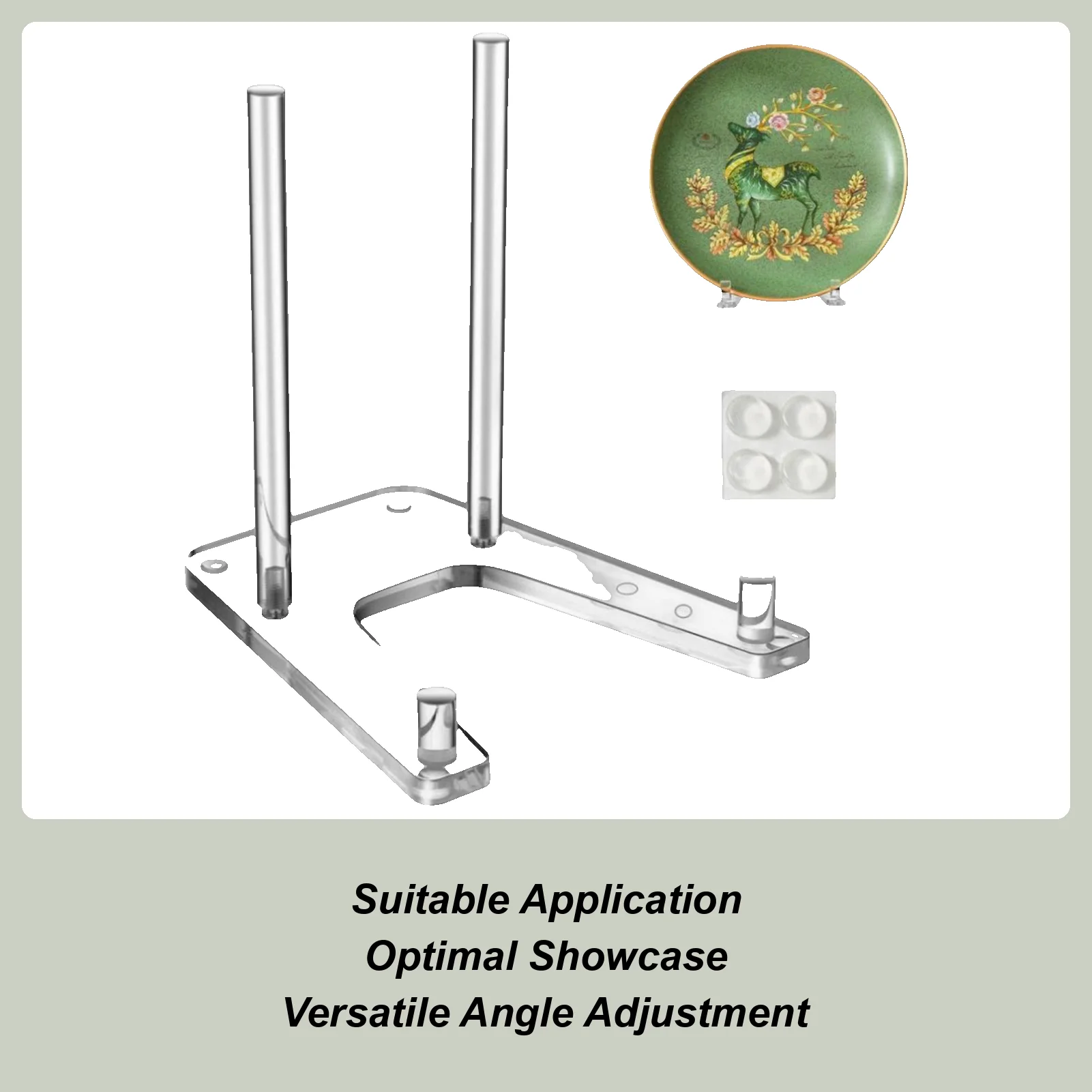 1pcs Acrylic Clear Stand Acrylic Easel Display Stand Acrylic Display Multi-functional Display Stand For Plate Cards
1pcs Acrylic Clear Stand Acrylic Easel Display Stand Acrylic Display Multi-functional Display Stand For Plate Cards