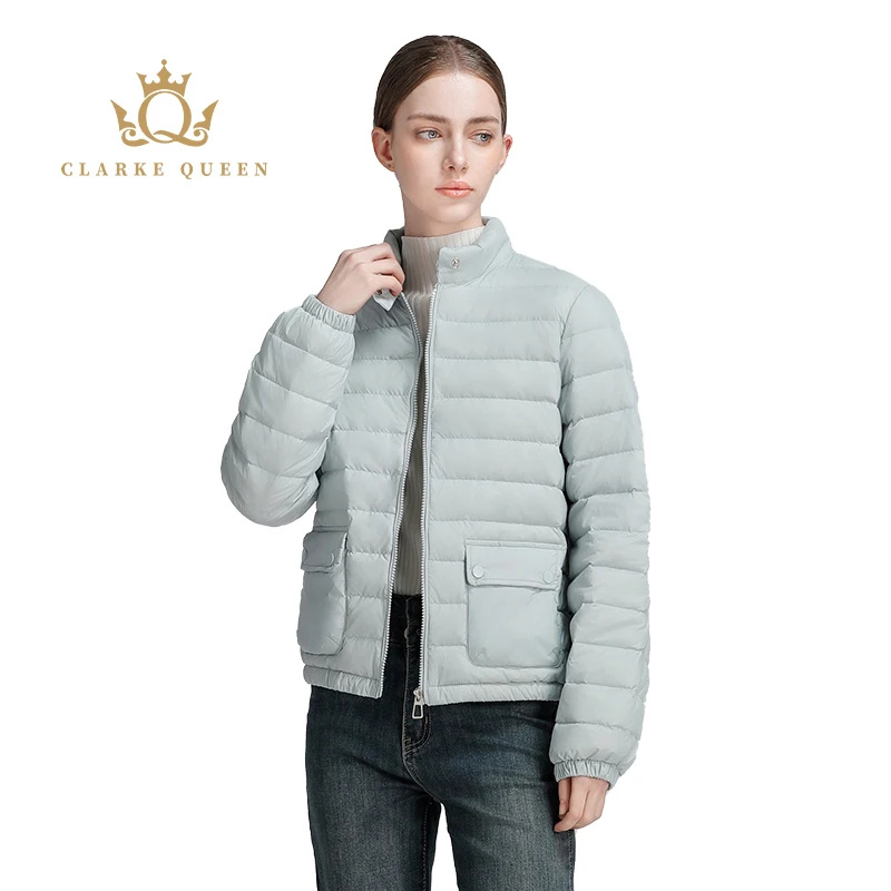CLARKE QUEEN Winter Coat Short Down Jacket for Women 90% White Duck Down Packable Padded Puffer Coat Ultra Lightweight Purple
CLARKE QUEEN Winter Coat Short Down Jacket for Women 90% White Duck Down Packable Padded Puffer Coat Ultra Lightweight Purple