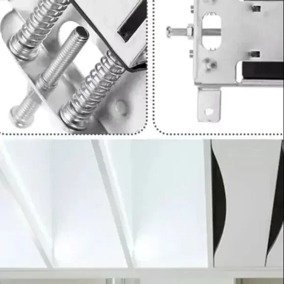 Replacement Sliding Door Roller Kit 2 Pair Adjustable Iron Alloy and Nylon Wheels for Cabinet Sliding Doors and Wardrobe Closets
Replacement Sliding Door Roller Kit 2 Pair Adjustable Iron Alloy and Nylon Wheels for Cabinet Sliding Doors and Wardrobe Closets