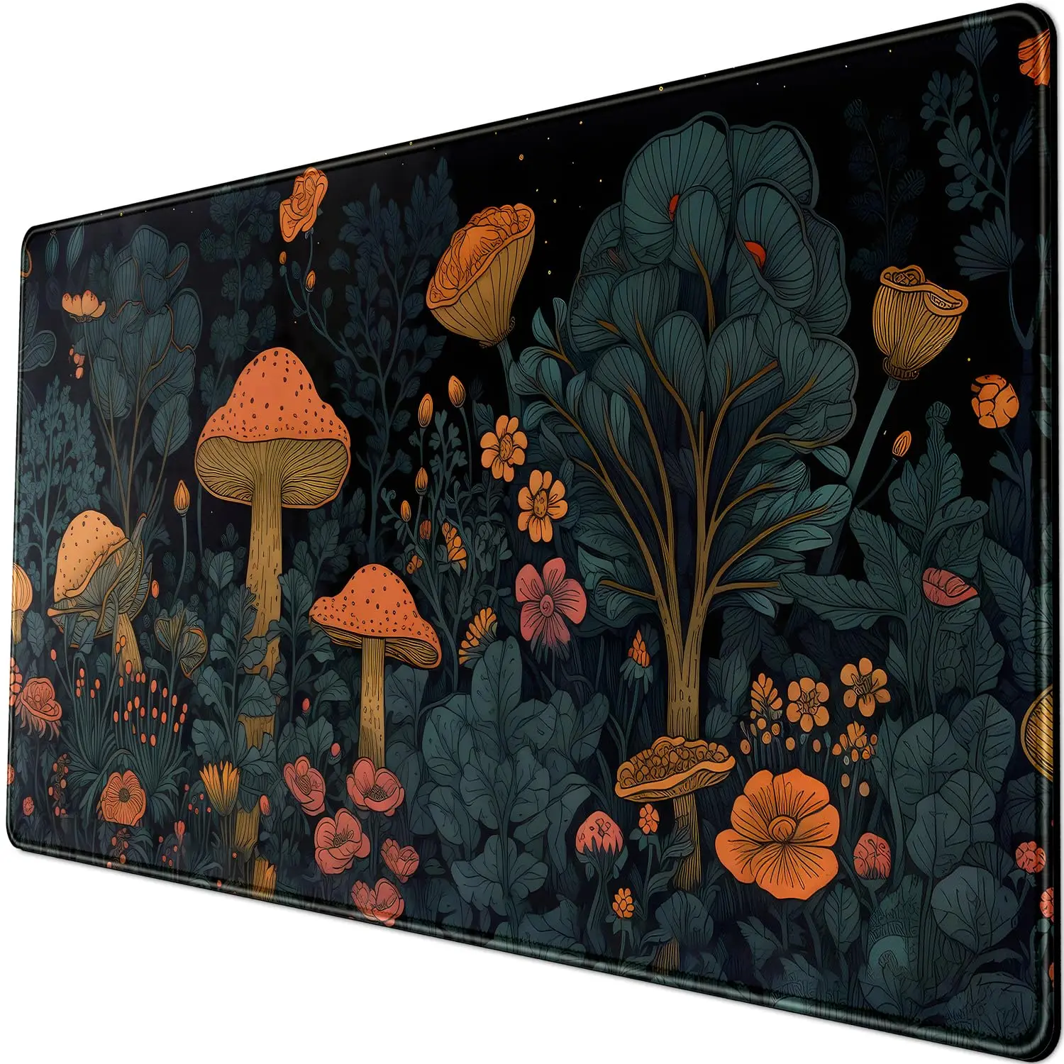 Mushroom Retro Mousepad Desk Mat Dark Vintage Floral Forest Pad XXL, Aesthetic Botanical Desk Pad Office Desk Decor Mousepads
Mushroom Retro Mousepad Desk Mat Dark Vintage Floral Forest Pad XXL, Aesthetic Botanical Desk Pad Office Desk Decor Mousepads