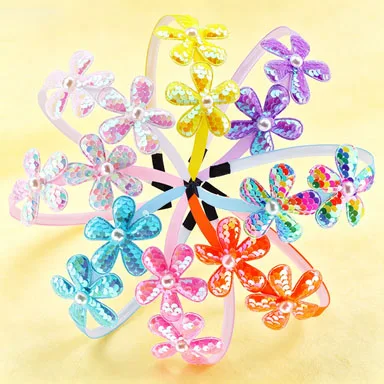 2PCS Sparkly Sequin Flower Headband for Girls Pearl Floral Hair Hoop Multicolor, Daily & Party Festival Photo Use
2PCS Sparkly Sequin Flower Headband for Girls Pearl Floral Hair Hoop Multicolor, Daily & Party Festival Photo Use