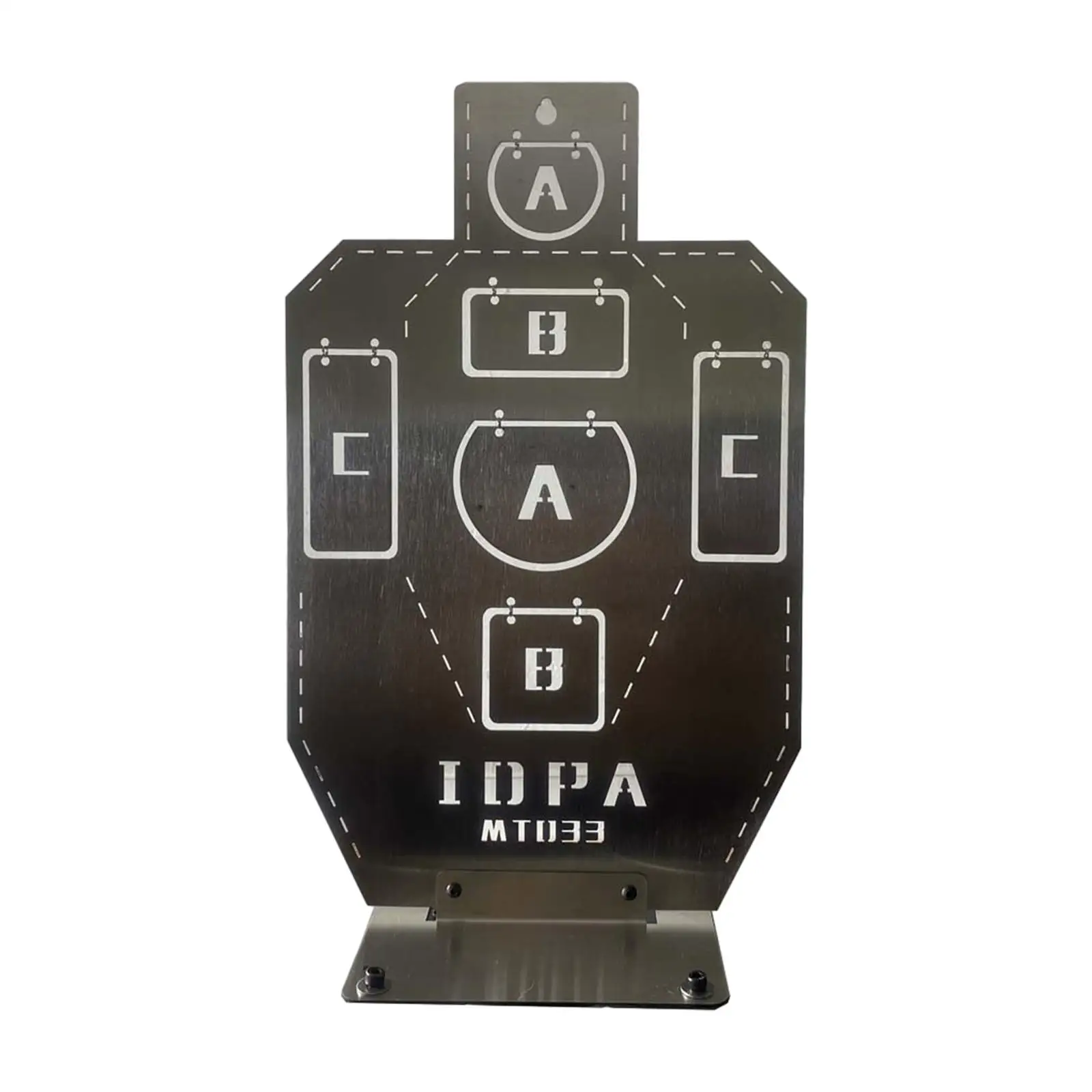 Silhouette Target Metal Professional Hunting Sport Outdoor Activities Sturdy Letter Partition Wargame Training Target
Silhouette Target Metal Professional Hunting Sport Outdoor Activities Sturdy Letter Partition Wargame Training Target