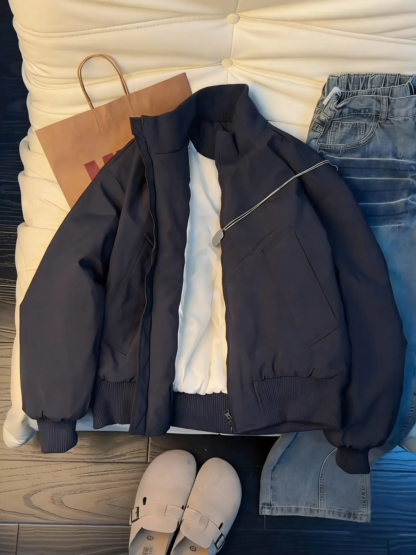 Cleanfit Men's down Jaet American Sle Flight Coat ort Cotton Jaet Youth Faion Daily Wear Warm Thiened Polyester F...
Cleanfit Men's down Jaet American Sle Flight Coat ort Cotton Jaet Youth Faion Daily Wear Warm Thiened Polyester F...