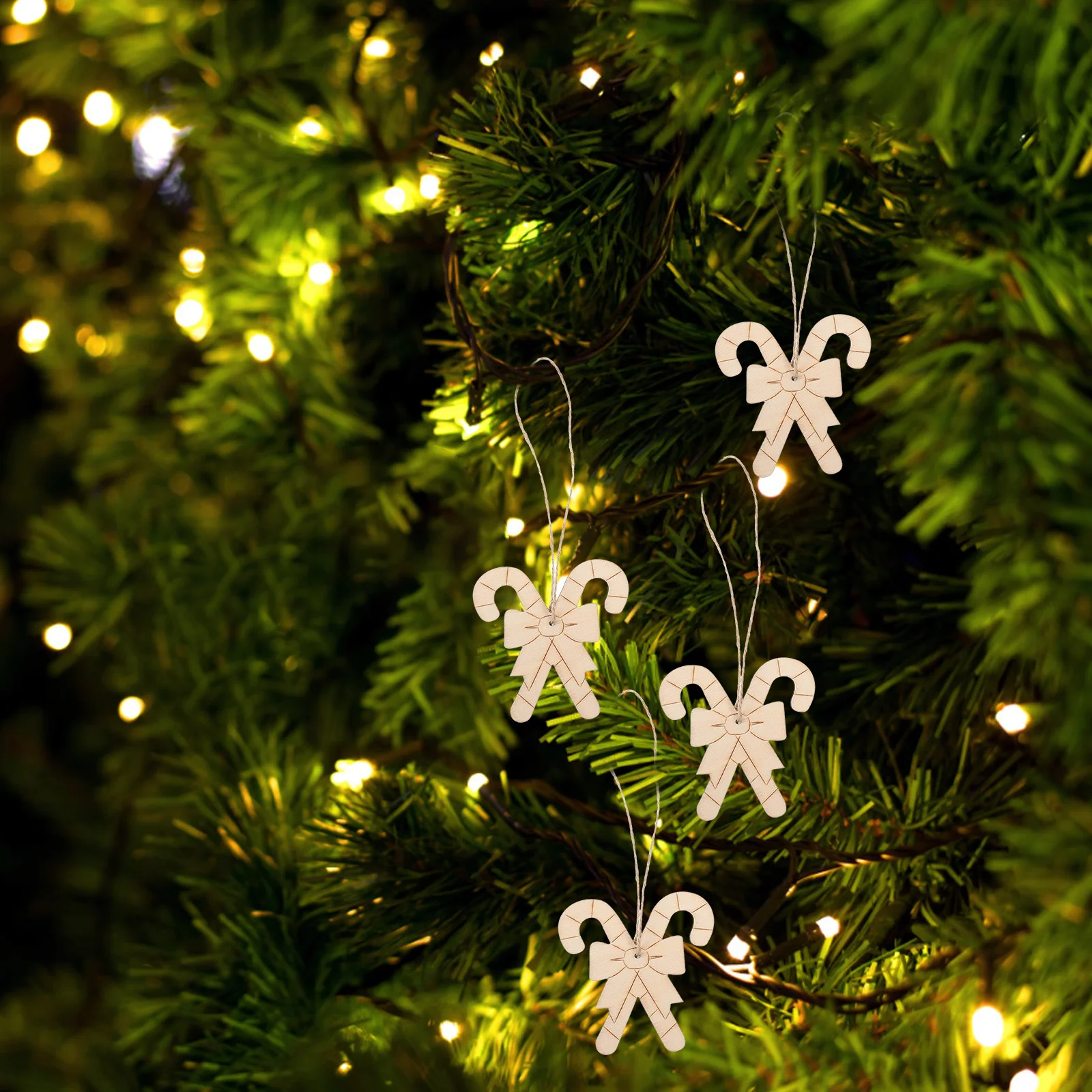 20Pcs Wooden Ornaments Christmas Craft Supplies DIY Paintable Crutch Cutouts for Holiday Decorations Unfinished Wood Craft
20Pcs Wooden Ornaments Christmas Craft Supplies DIY Paintable Crutch Cutouts for Holiday Decorations Unfinished Wood Craft