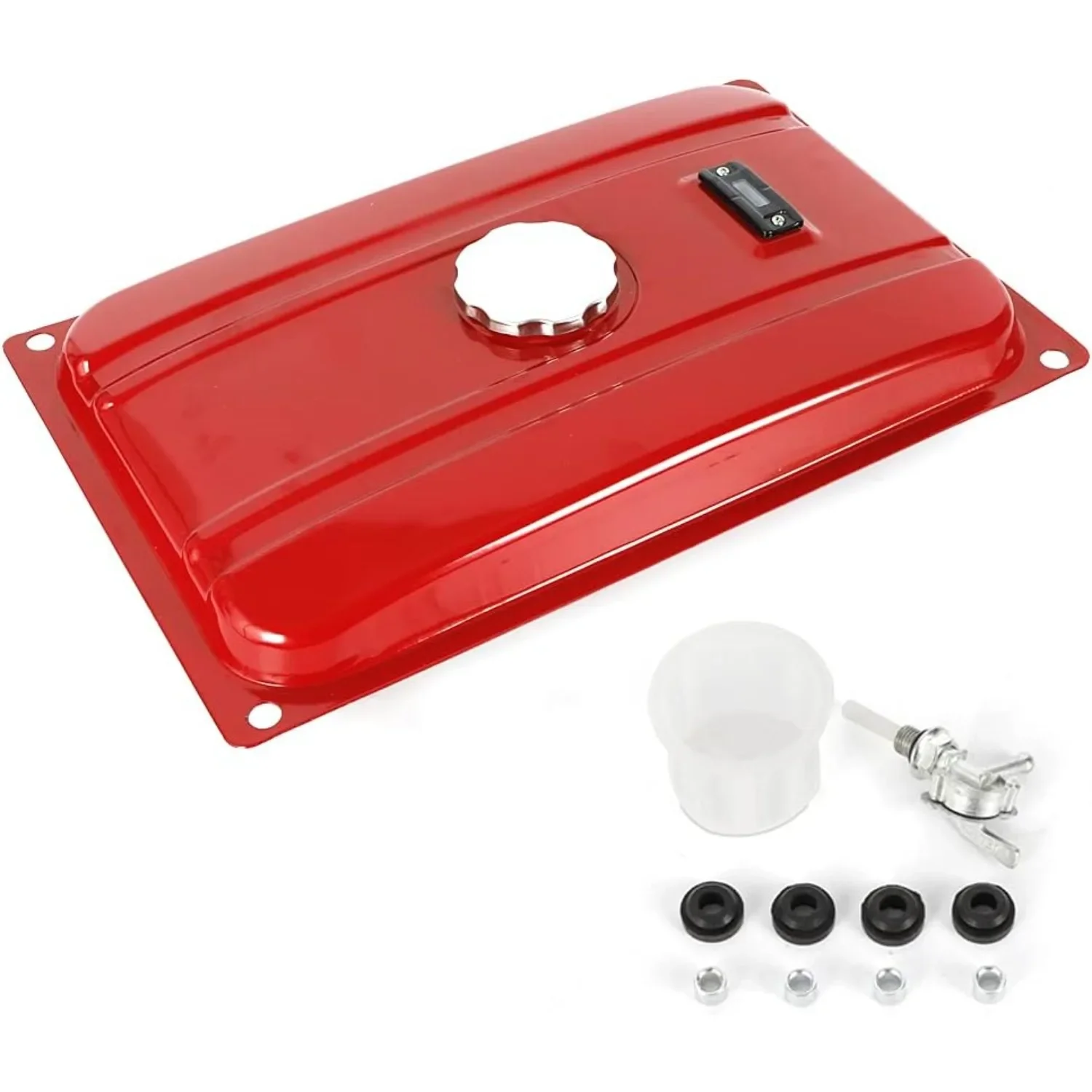 5 Gallons Generator Gas Fuel Tank,Universal Generator with Chrome Gas Cap & Filter Compatible
5 Gallons Generator Gas Fuel Tank,Universal Generator with Chrome Gas Cap & Filter Compatible