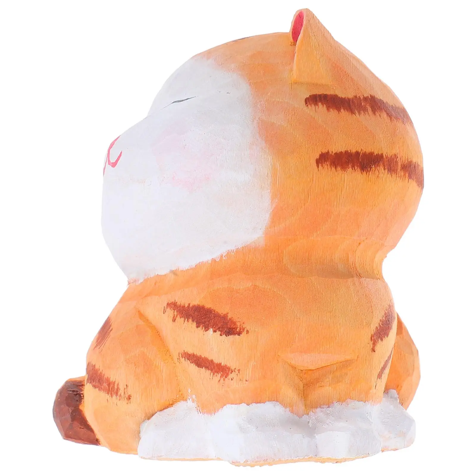 Wooden Kitten Hand Carved Cat Sculpture Cat Statues Home Decor Vintage Home Decor Solid Wood Figurine Desk Ornament
Wooden Kitten Hand Carved Cat Sculpture Cat Statues Home Decor Vintage Home Decor Solid Wood Figurine Desk Ornament