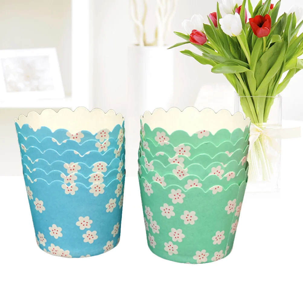 50Pcs Paper Baking Cups Cupcake Liners Grease Resistant Non-Stick Food Grade Ink Muffin Cups Assorted Color for Baking Dessert
50Pcs Paper Baking Cups Cupcake Liners Grease Resistant Non-Stick Food Grade Ink Muffin Cups Assorted Color for Baking Dessert
