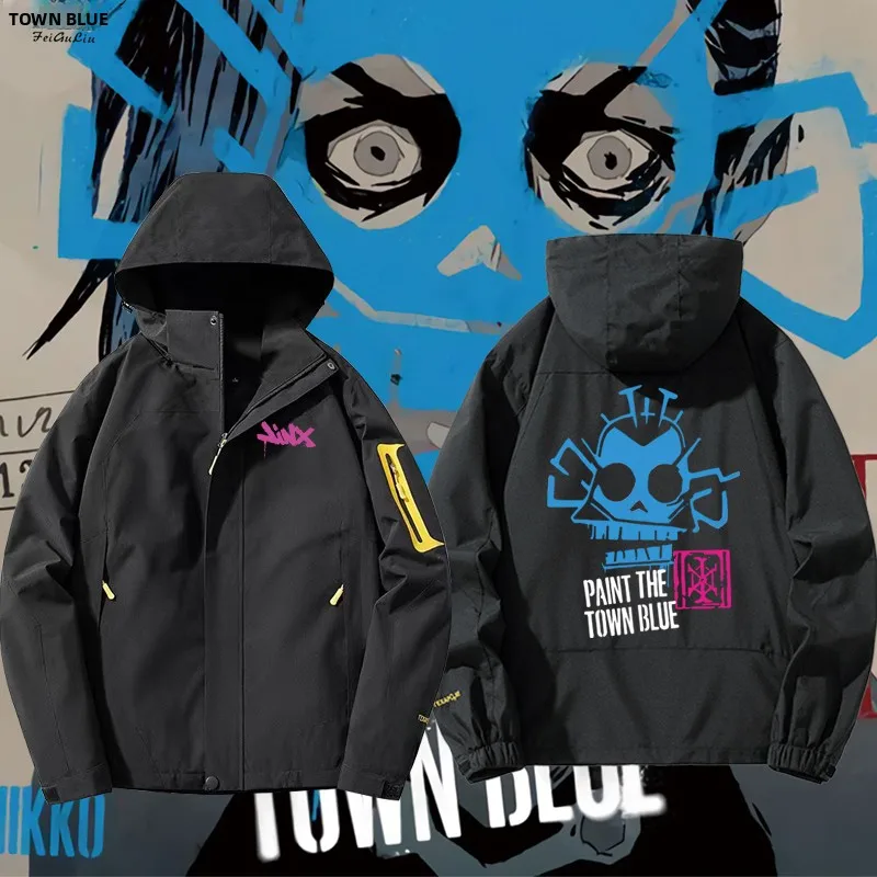 LoL League of Lege fiti Jaet ex Spring Autumn Loose Fit Faionable Coat for Boys Girls Teenagers Polyester
LoL League of Lege fiti Jaet ex Spring Autumn Loose Fit Faionable Coat for Boys Girls Teenagers Polyester