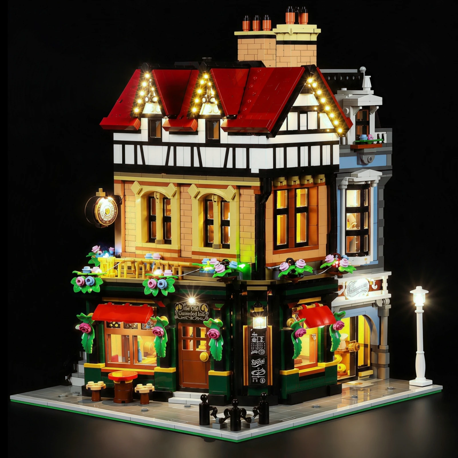 HPROSPER 5V LED Light for Lego 10350 Tudor Corner DIY Decorative Lamp With Battery Box (Not Include Building Blocks Set)
HPROSPER 5V LED Light for Lego 10350 Tudor Corner DIY Decorative Lamp With Battery Box (Not Include Building Blocks Set)