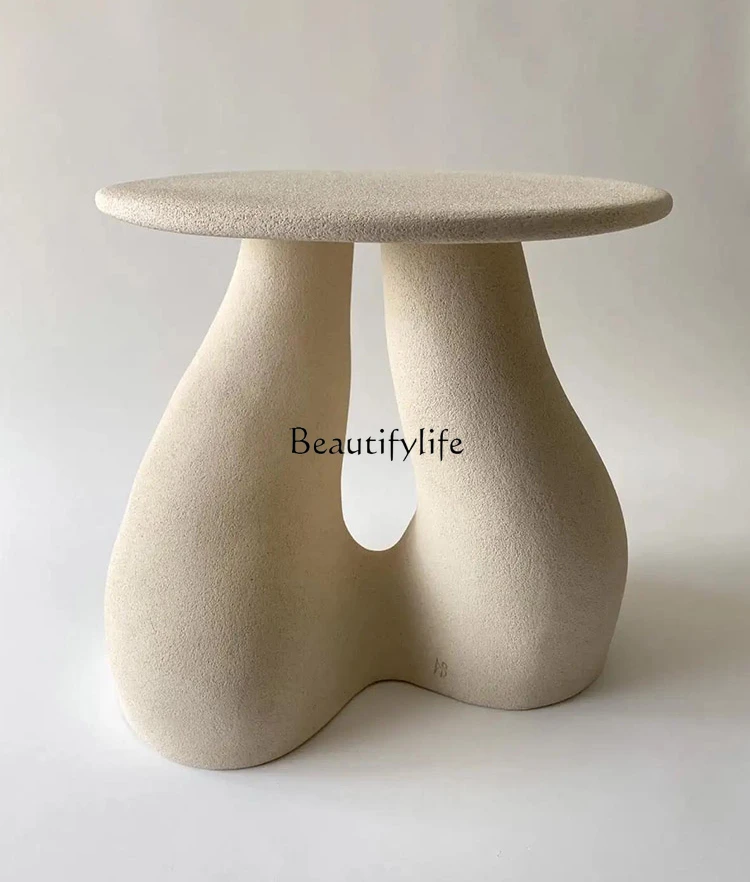 Creative Cream Wind Round Coffee Table Fiberglass Small Side Table Light Luxury Simple
Creative Cream Wind Round Coffee Table Fiberglass Small Side Table Light Luxury Simple