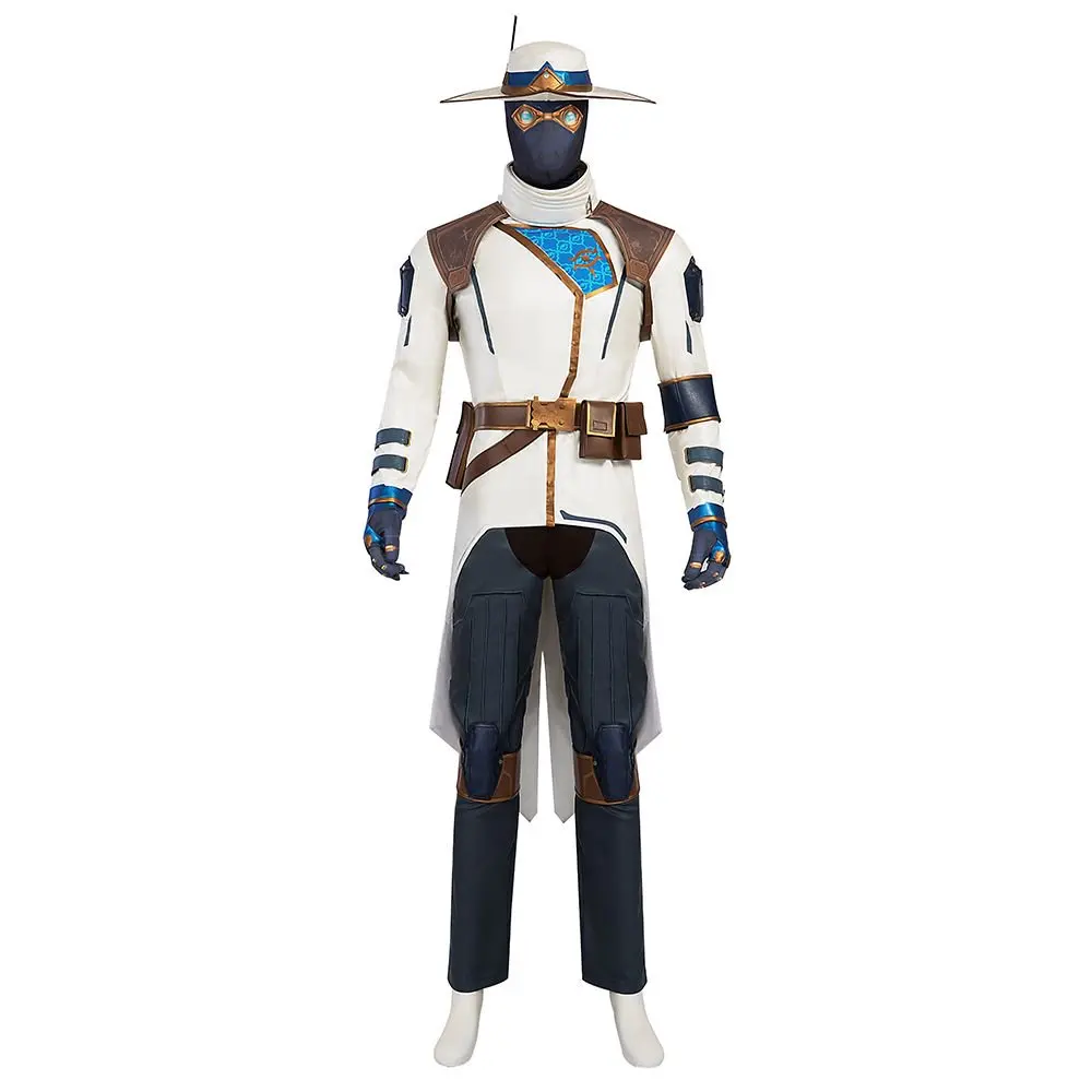 Game Cypher Valorant Cosplay Costume Hat Coat Pants Accessories Outfit Full Set and Individual Items Are Sold Custom Size
Game Cypher Valorant Cosplay Costume Hat Coat Pants Accessories Outfit Full Set and Individual Items Are Sold Custom Size