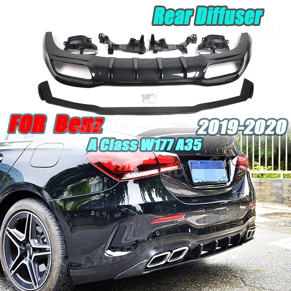 Rear Lip Diffuser Exhaust Tip Car Accessories For Mercedes Benz A Class W177 A35 2019 2020
Rear Lip Diffuser Exhaust Tip Car Accessories For Mercedes Benz A Class W177 A35 2019 2020