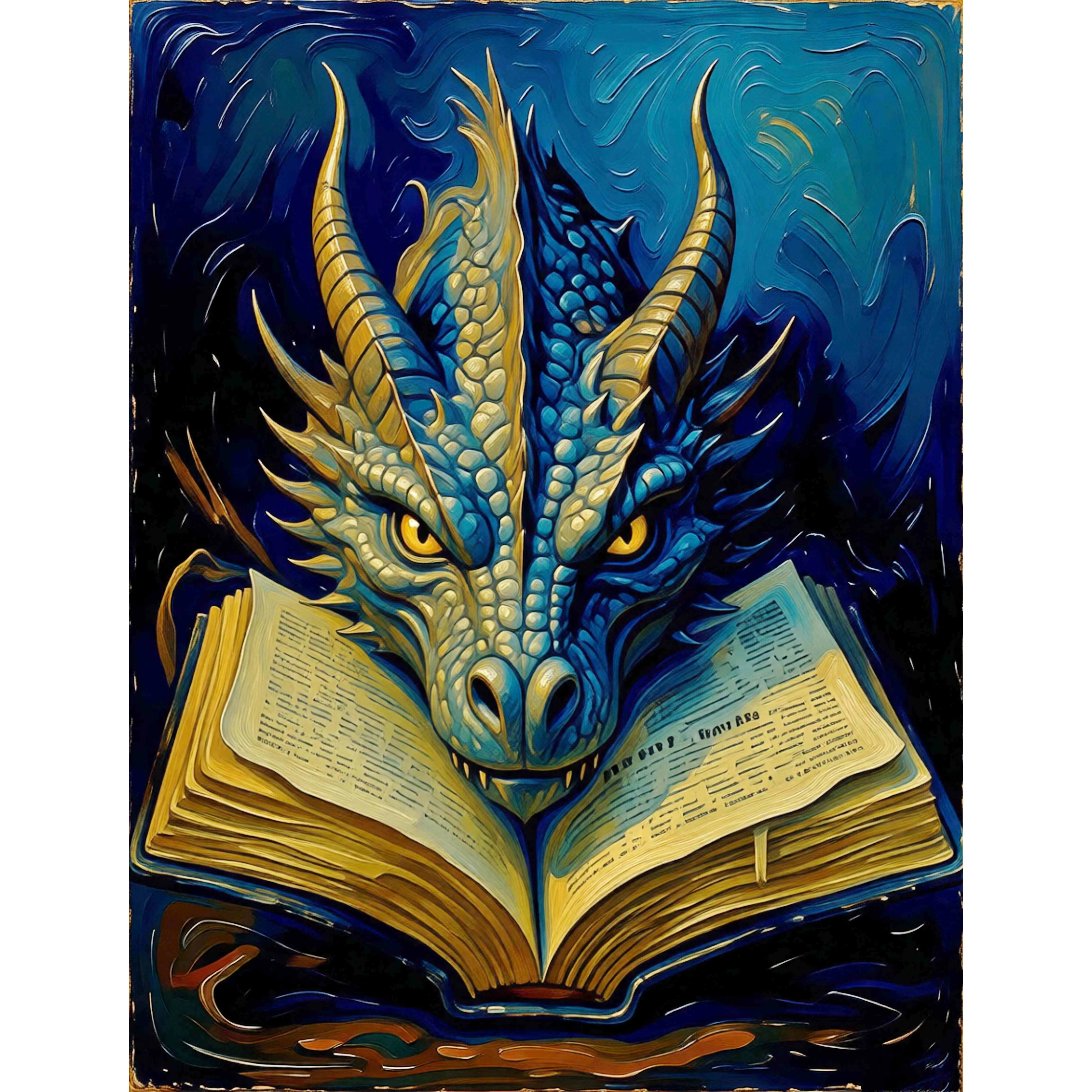 Dragons and Ancient Books 5D Diamond Painting Set , Full Drill DIY Mosaic, Enchanting Wall Decor for Home & Gifts
Dragons and Ancient Books 5D Diamond Painting Set , Full Drill DIY Mosaic, Enchanting Wall Decor for Home & Gifts