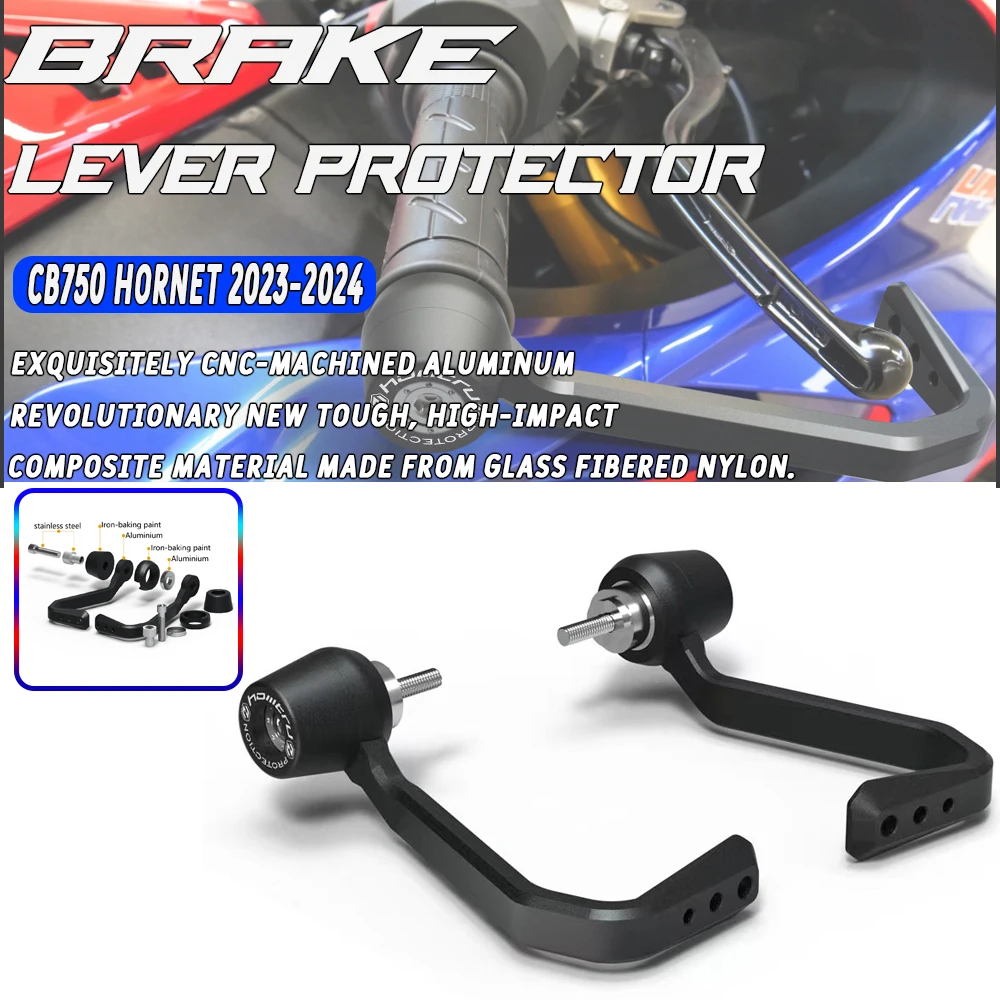 For Honda CB750 Hornet 2023-2024 Levers Guard Brake Clutch Handlebar Protector CNC Motorcycle Bow Guard
For Honda CB750 Hornet 2023-2024 Levers Guard Brake Clutch Handlebar Protector CNC Motorcycle Bow Guard