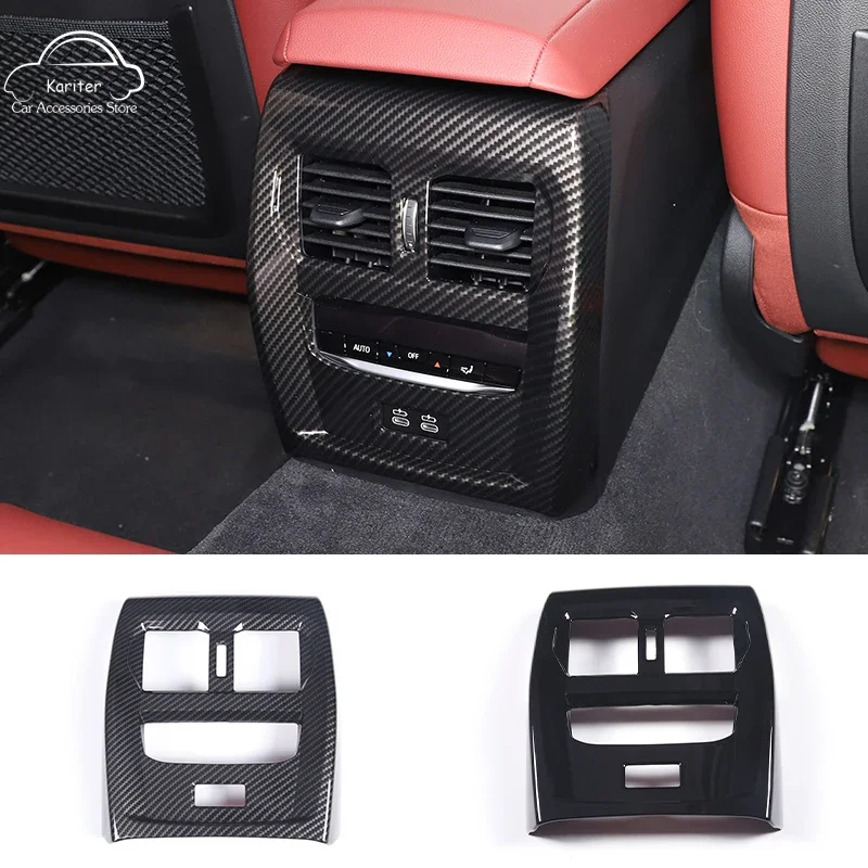 For BMW 4 Series G26 2020-2022 ABS Carbon Fiber Style Rear Air Conditioner Air Vent Frame Cover Decorative Sticker Auto Parts
For BMW 4 Series G26 2020-2022 ABS Carbon Fiber Style Rear Air Conditioner Air Vent Frame Cover Decorative Sticker Auto Parts