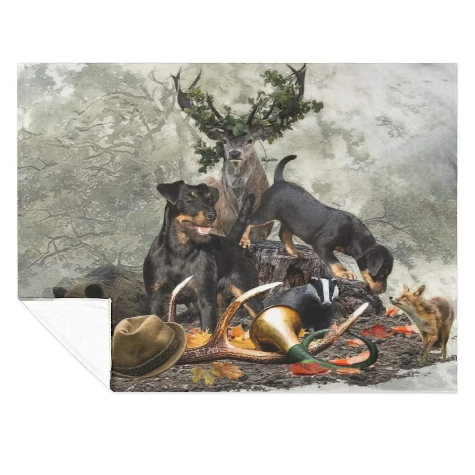 Jagdterriers , Hunting dog Art Throw Blanket Designers Multi-Purpose Bed covers Decorative Sofa Blankets
Jagdterriers , Hunting dog Art Throw Blanket Designers Multi-Purpose Bed covers Decorative Sofa Blankets
