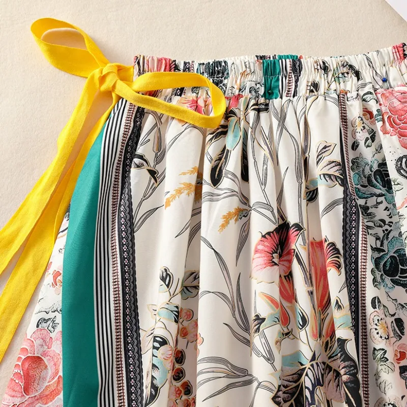 Летняя юбка-миди трапециевидной формы с принтом Faion и высокой талией, с поясом для путешествий, свободные женские юбки f-длины, французские юбки
Летняя юбка-миди трапециевидной формы с принтом Faion и высокой талией, с поясом для путешествий, свободные женские юбки f-длины, французские юбки