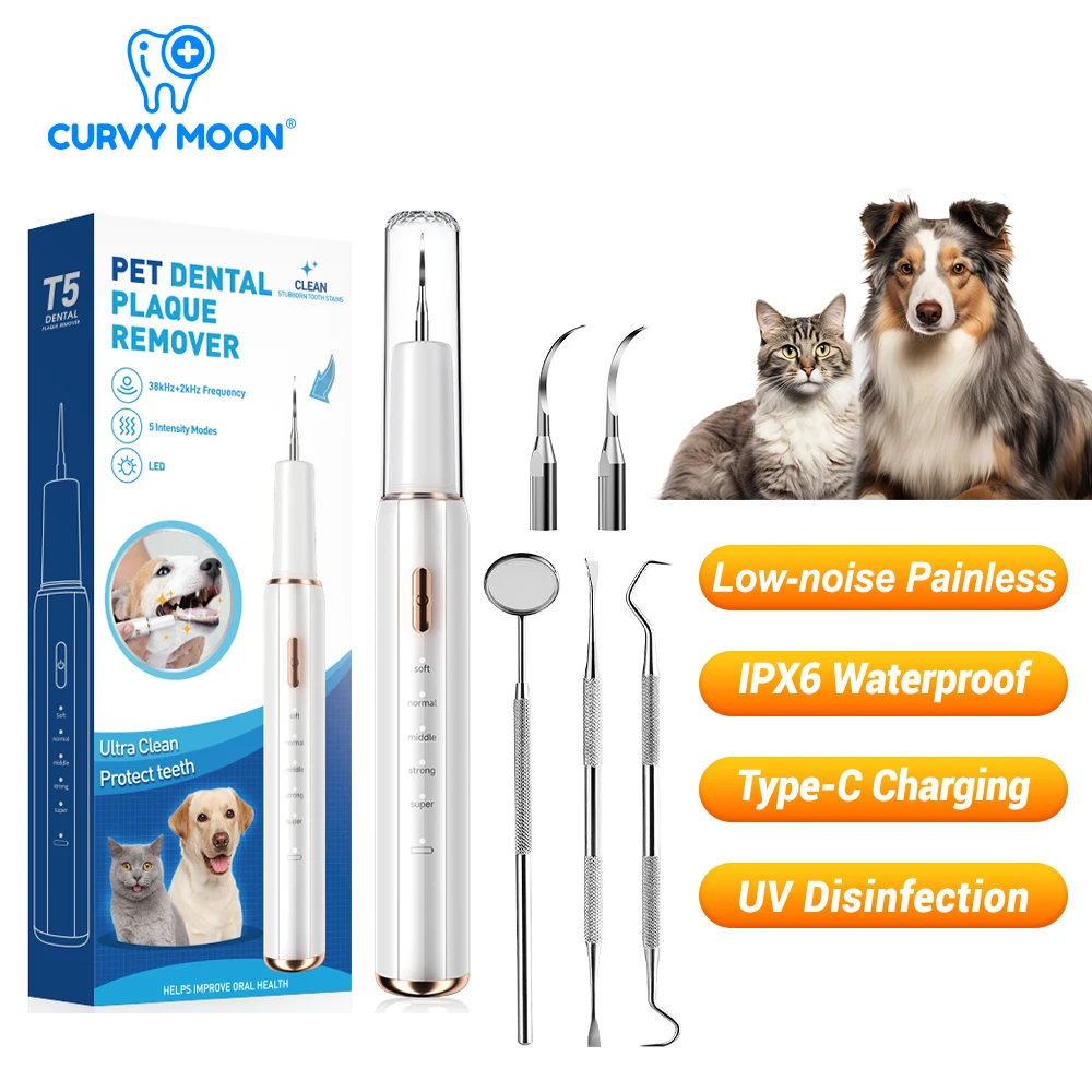 Pet Electric Teeth Cleaner Dog Cat Ultrasonic Dental Scaler Plaque Calculus Tartar Stains Remover Tooth Whitening Oral Cleaning
Pet Electric Teeth Cleaner Dog Cat Ultrasonic Dental Scaler Plaque Calculus Tartar Stains Remover Tooth Whitening Oral Cleaning