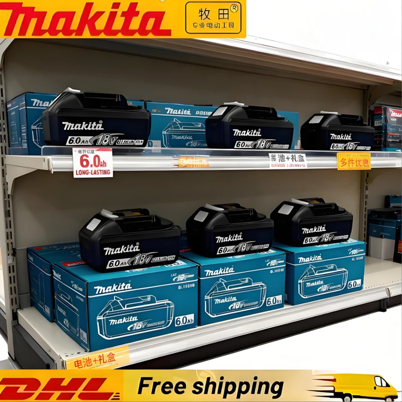 Makita 18V battery for Makita tool operation 18650 rechargeable battery Makita 18V tool battery replaceable BL1860B+charger
Makita 18V battery for Makita tool operation 18650 rechargeable battery Makita 18V tool battery replaceable BL1860B+charger