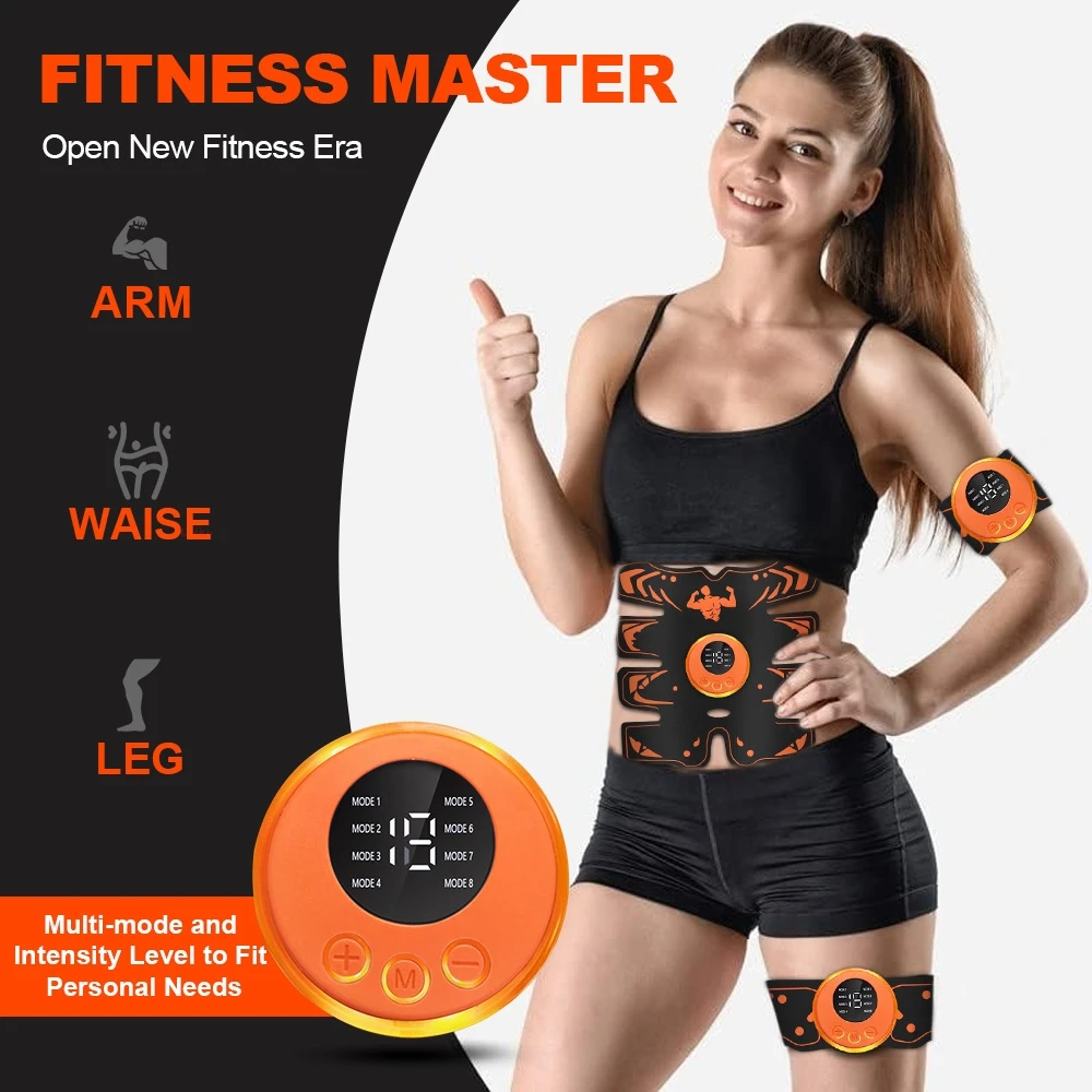 Wireless EMS Ab Trainer - Smart Muscle Stimulator for Home Fitness Toning Belt Abs and Buttocks Exercise Equipment
Wireless EMS Ab Trainer - Smart Muscle Stimulator for Home Fitness Toning Belt Abs and Buttocks Exercise Equipment