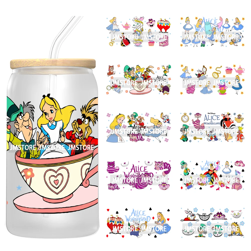 Cartoon Princess In Wonderland UV DTF Wraps Transfer Sticker Ready To Apply Waterproof Logo For 16OZ Libbey Glass Can Tumbler
Cartoon Princess In Wonderland UV DTF Wraps Transfer Sticker Ready To Apply Waterproof Logo For 16OZ Libbey Glass Can Tumbler