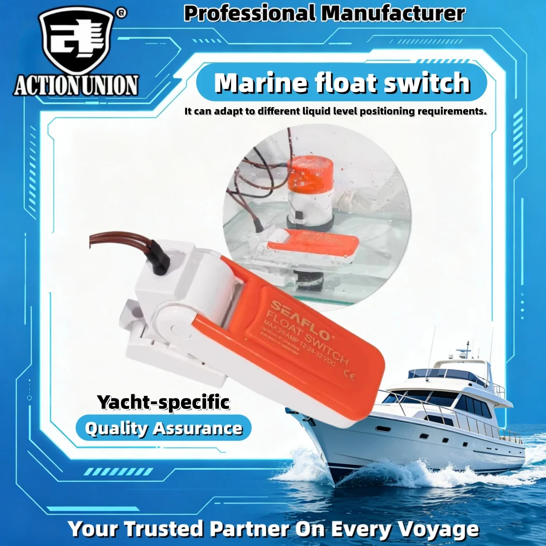 Marine Float Switch Automatic Power On/off Control Sensor, Submersible Pump, Bilge Pump, Float Switch, Automatic Drainage System
Marine Float Switch Automatic Power On/off Control Sensor, Submersible Pump, Bilge Pump, Float Switch, Automatic Drainage System