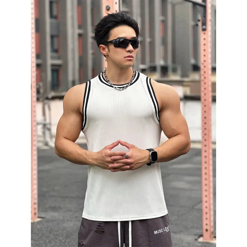 Summer Bodybuilding Tank Tops Men Gym Fitness Sport Sleeveless Shirt Male Casual Skinny Stringer Singlet Vest Workout Clothing
Summer Bodybuilding Tank Tops Men Gym Fitness Sport Sleeveless Shirt Male Casual Skinny Stringer Singlet Vest Workout Clothing