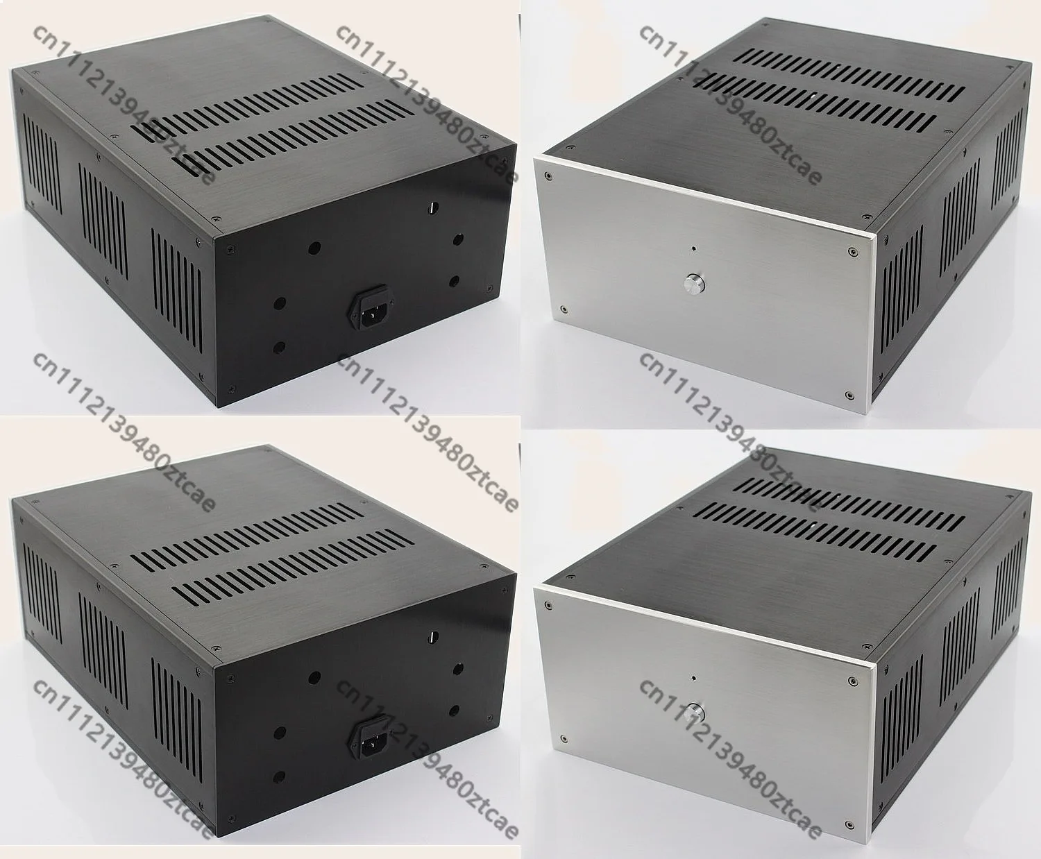 370x285x150mm Aluminum Preamp & Amplifier Chassis Audio Equipment Enclosure
370x285x150mm Aluminum Preamp & Amplifier Chassis Audio Equipment Enclosure