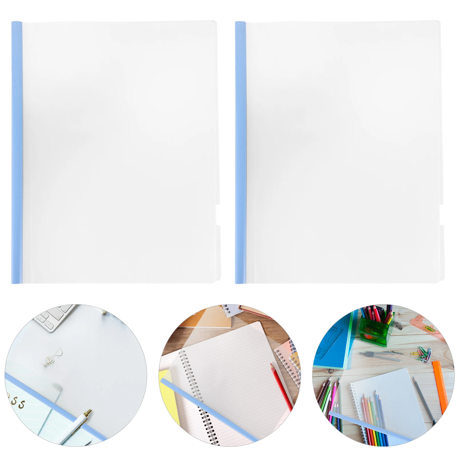 10 Pcs Report Covers Sliding Bar Office File Rod Clamps Paper Folders Paper Holders Organizer Students Teachers Files
10 Pcs Report Covers Sliding Bar Office File Rod Clamps Paper Folders Paper Holders Organizer Students Teachers Files