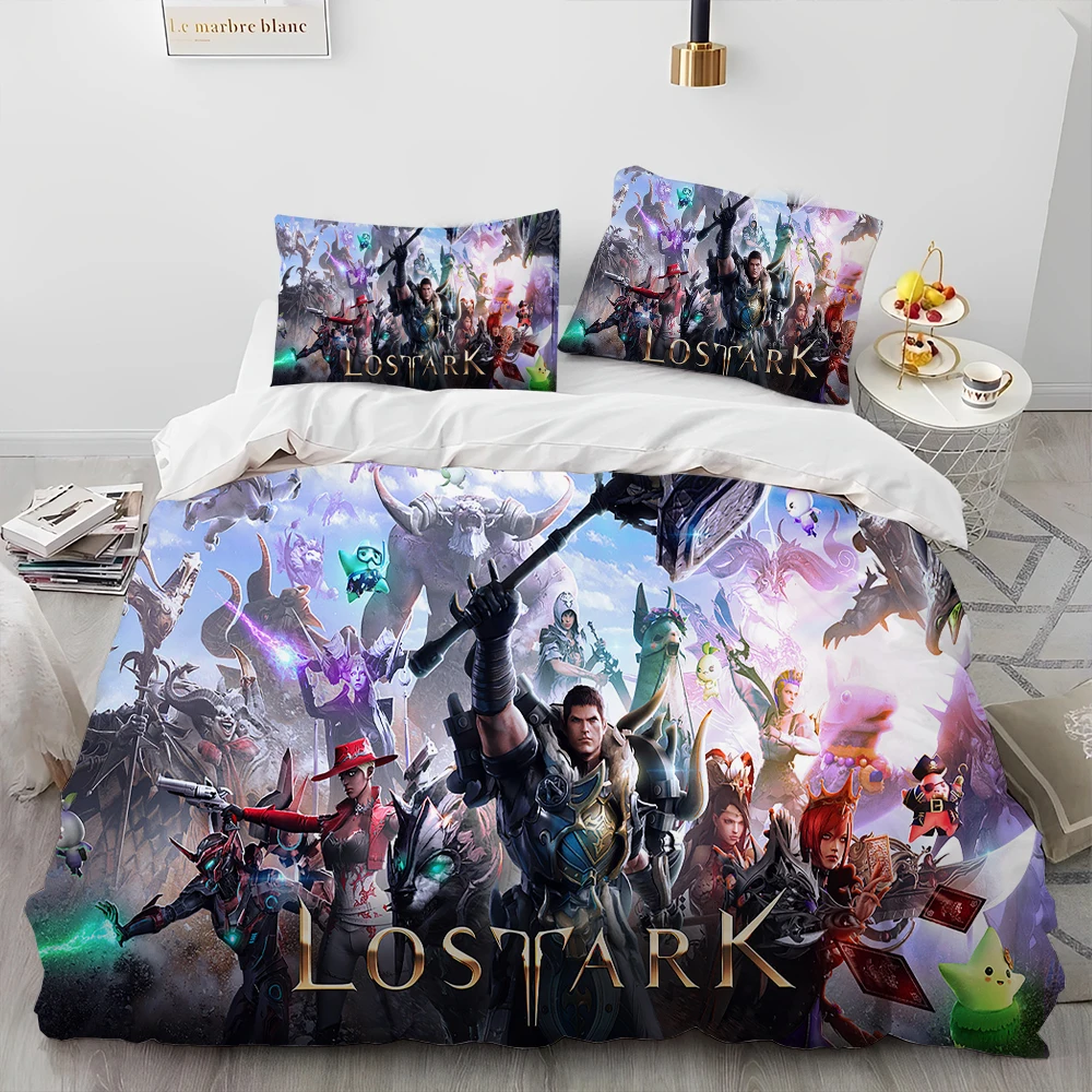 3D Lost ARK Game Gamer Cartoon Comforter Bedding Set,Duvet Cover Bed Set Quilt Cover Pillowcase,king Queen Size Bedding Set Gift
3D Lost ARK Game Gamer Cartoon Comforter Bedding Set,Duvet Cover Bed Set Quilt Cover Pillowcase,king Queen Size Bedding Set Gift