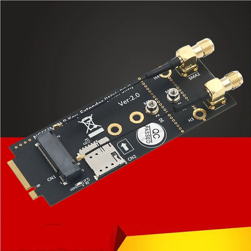 Адаптер-переходник NGFF M.2 Key B на Key B, переходник со слотом для SIM-карты NANO 2,4G/Φ антенна поддерживает модуль 3G/4G/Φ, M.2, сетевая карта Wi-Fi
Адаптер-переходник NGFF M.2 Key B на Key B, переходник со слотом для SIM-карты NANO 2,4G/Φ антенна поддерживает модуль 3G/4G/Φ, M.2, сетевая карта Wi-Fi