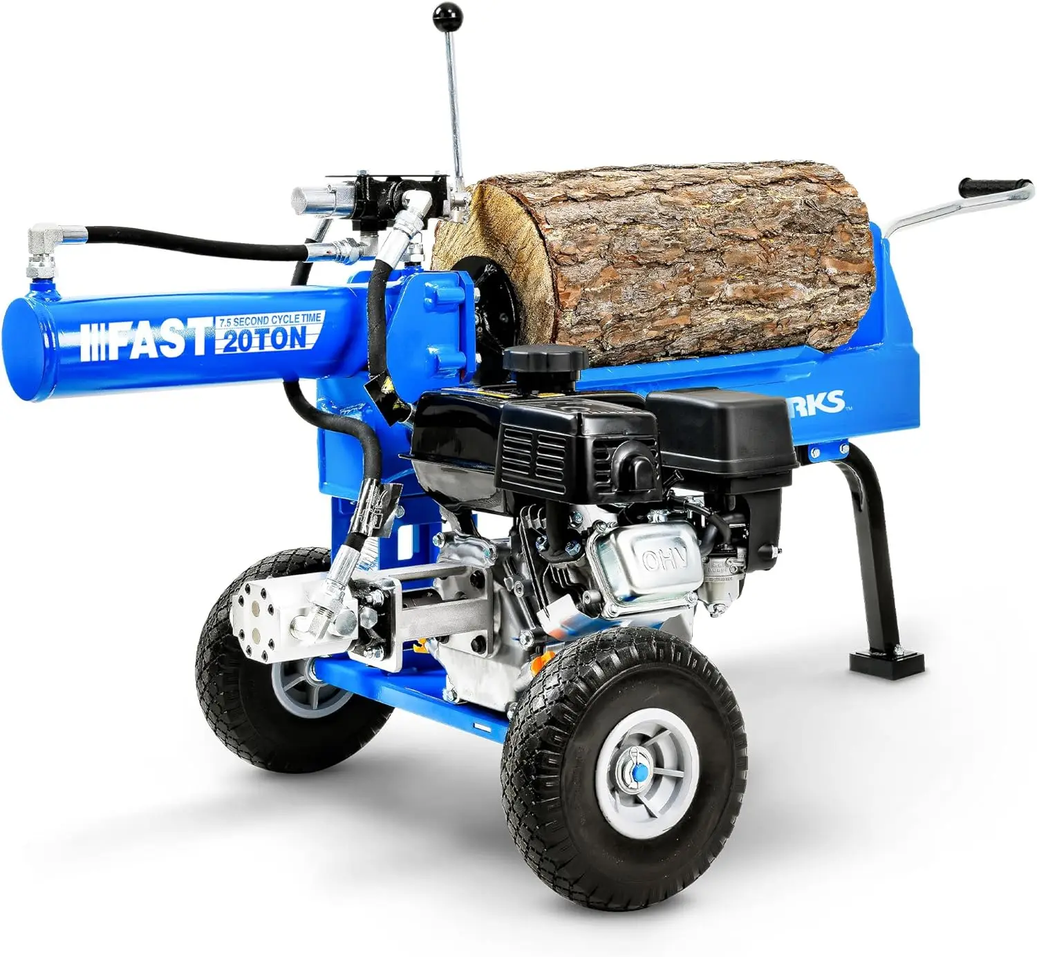 Log Portable 20 Ton Rapid Auto Return Ram System Gear Pump 7HP Engine Horizontal Full Beam Steel Wedge
Log Portable 20 Ton Rapid Auto Return Ram System Gear Pump 7HP Engine Horizontal Full Beam Steel Wedge