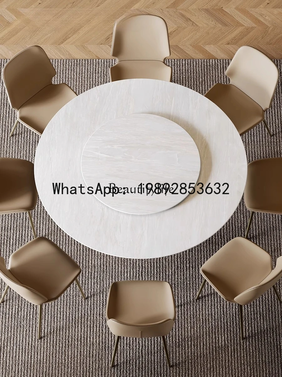 marble dining table Modern simple light luxury cream style creative round dining table
marble dining table Modern simple light luxury cream style creative round dining table