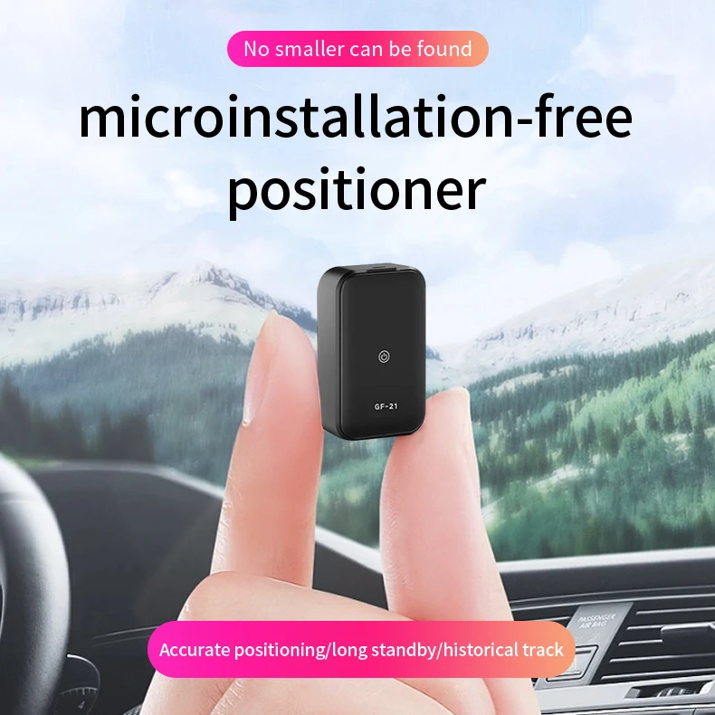 GF21 GPS Tracker Precise Positioning Mini CarTracker Universal Bike GPS Tracker for the Elderly Children
GF21 GPS Tracker Precise Positioning Mini CarTracker Universal Bike GPS Tracker for the Elderly Children