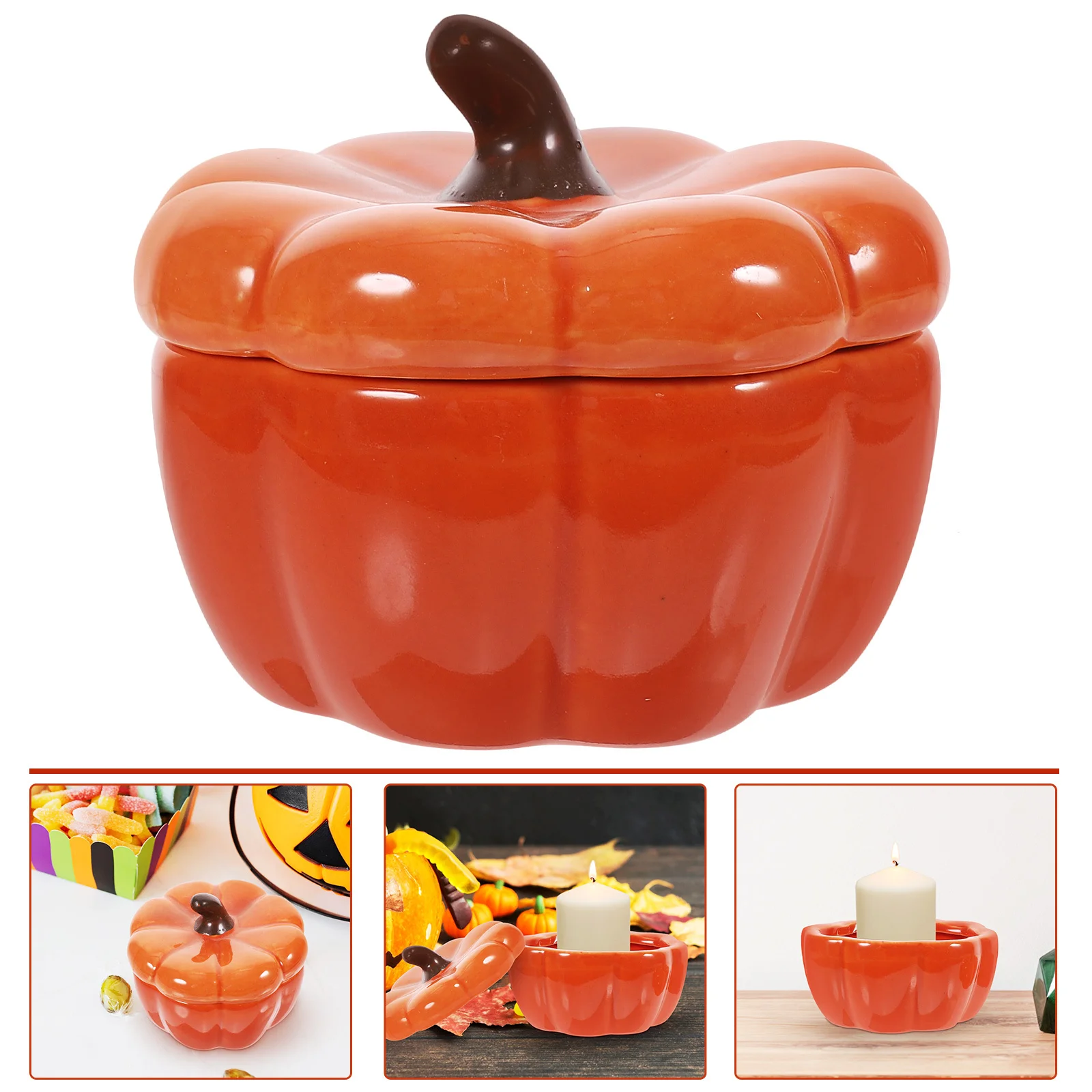 1Pcs Ceramic Pumpkin Candleholder Unique Decorative Stand for Festival Birthday Theme Party Table Decor Lovely Prop
1Pcs Ceramic Pumpkin Candleholder Unique Decorative Stand for Festival Birthday Theme Party Table Decor Lovely Prop