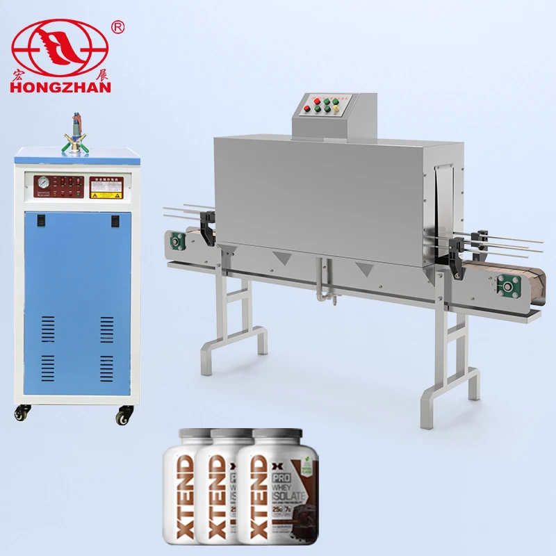 Semi-automatic Steam Shrink Machine, Red Wine Beverage Glass Plastic Bottle Body
Semi-automatic Steam Shrink Machine, Red Wine Beverage Glass Plastic Bottle Body