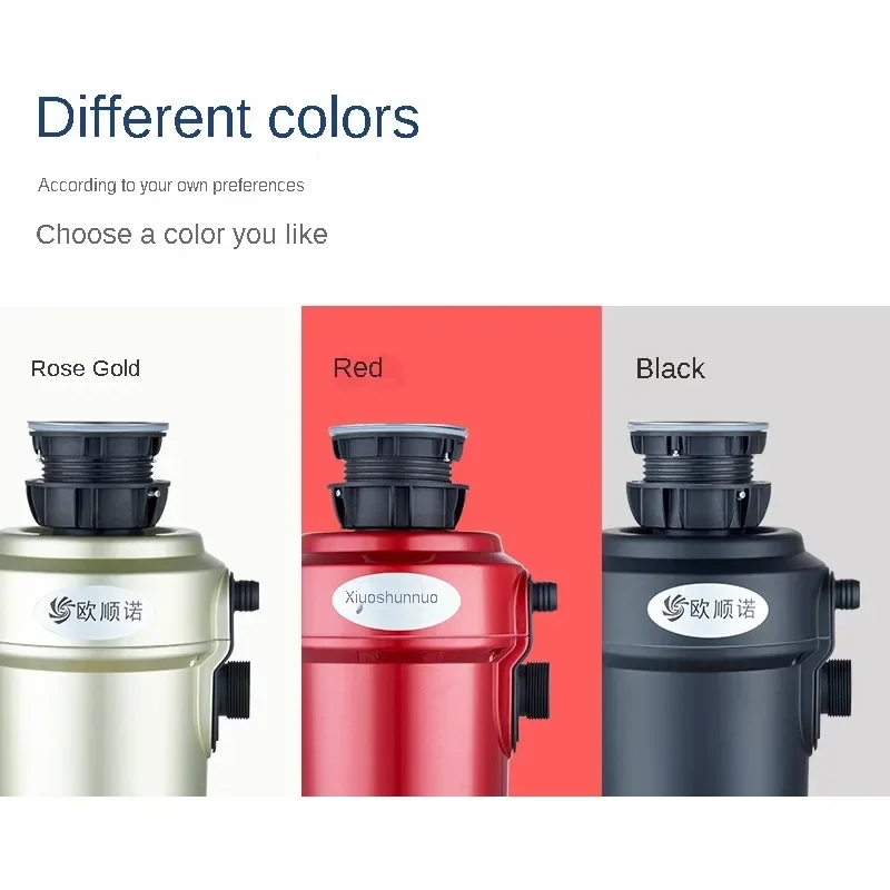 2024 New Household Kitchen Appliances Waste Disposer Food Food Waste Shredder Food Waste Disposal Garbage Disposal Cozinha
2024 New Household Kitchen Appliances Waste Disposer Food Food Waste Shredder Food Waste Disposal Garbage Disposal Cozinha